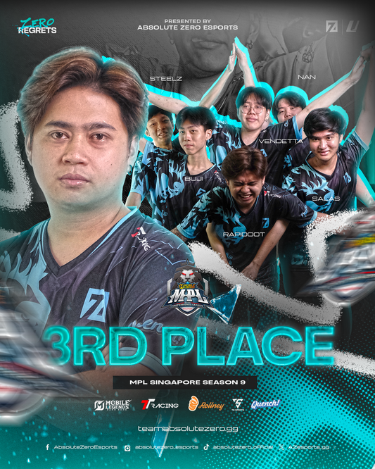 From Qualifiers to the Podium: Absolute Zero Makes History at MPL SG Season 9!