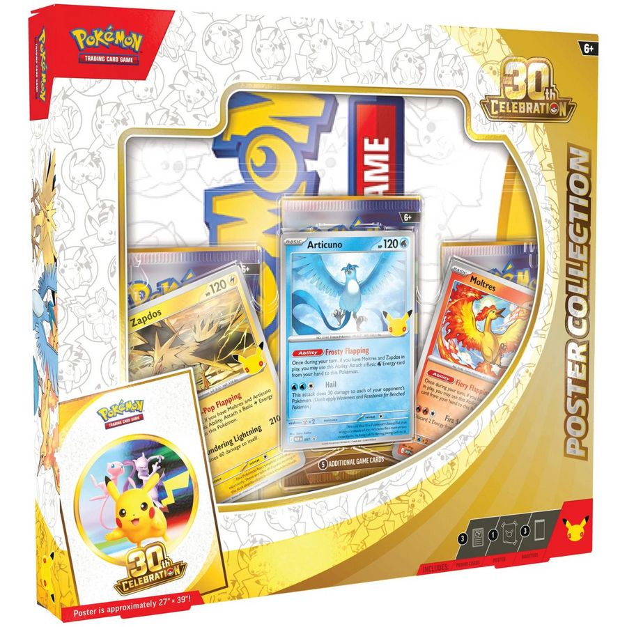 Pokémon TCG: 30th Celebration Poster Collection