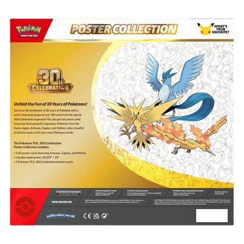Pokémon TCG: 30th Celebration Poster Collection