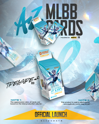 MANYC Mobile Legends Official Collector Cards – Treasure Box (10 Packs)