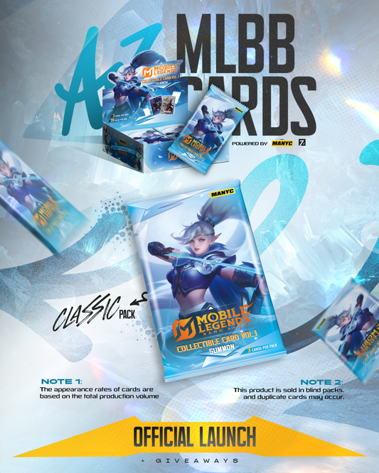 MANYC Mobile Legends Official Collector Cards – Classic Pack