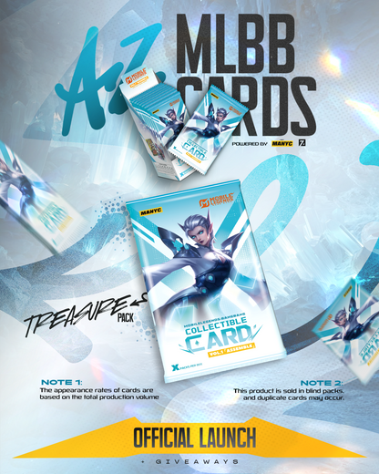 MANYC Mobile Legends Official Collector Cards – Treasure Pack