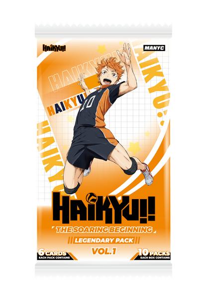 MANYC Haikyuu!! Vol. 1 Legendary Pack — AZ Rewards Exclusive
