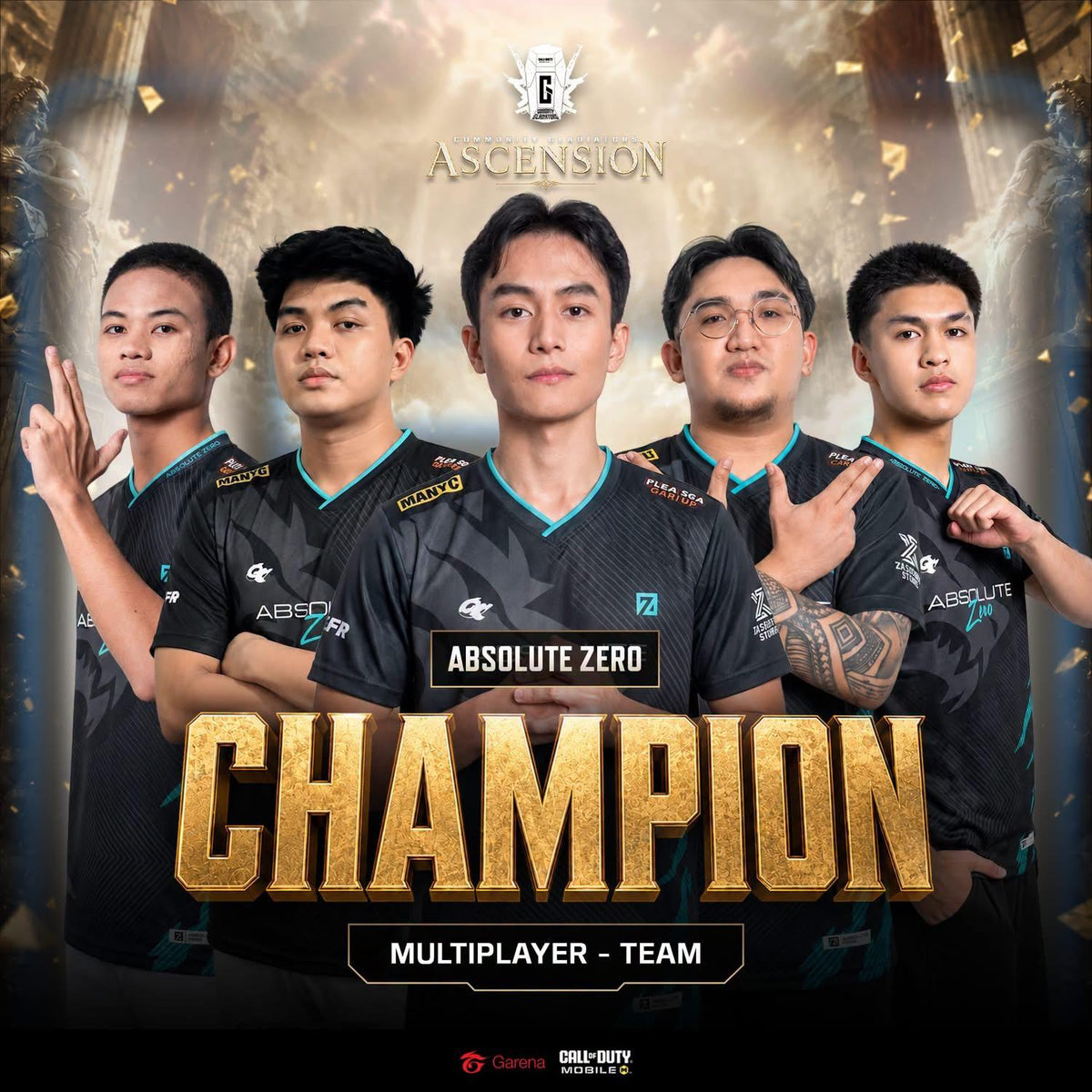 Absolute Zero Garena Gladiators 2026 Champions
